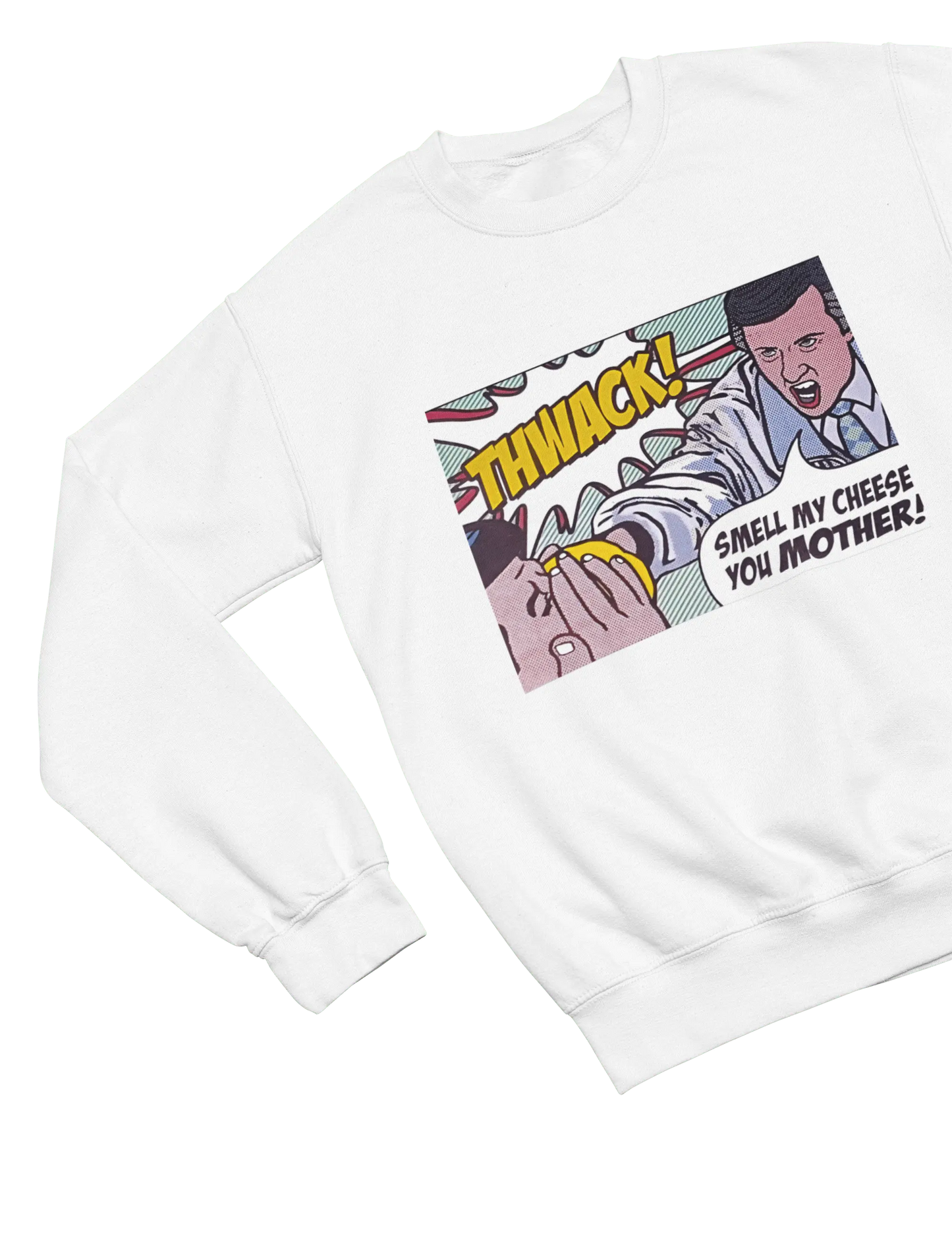 T-Shirts Alan Partridge Smell My Cheese Sweatshirt | Funny Parody Jumper Poster Kingz