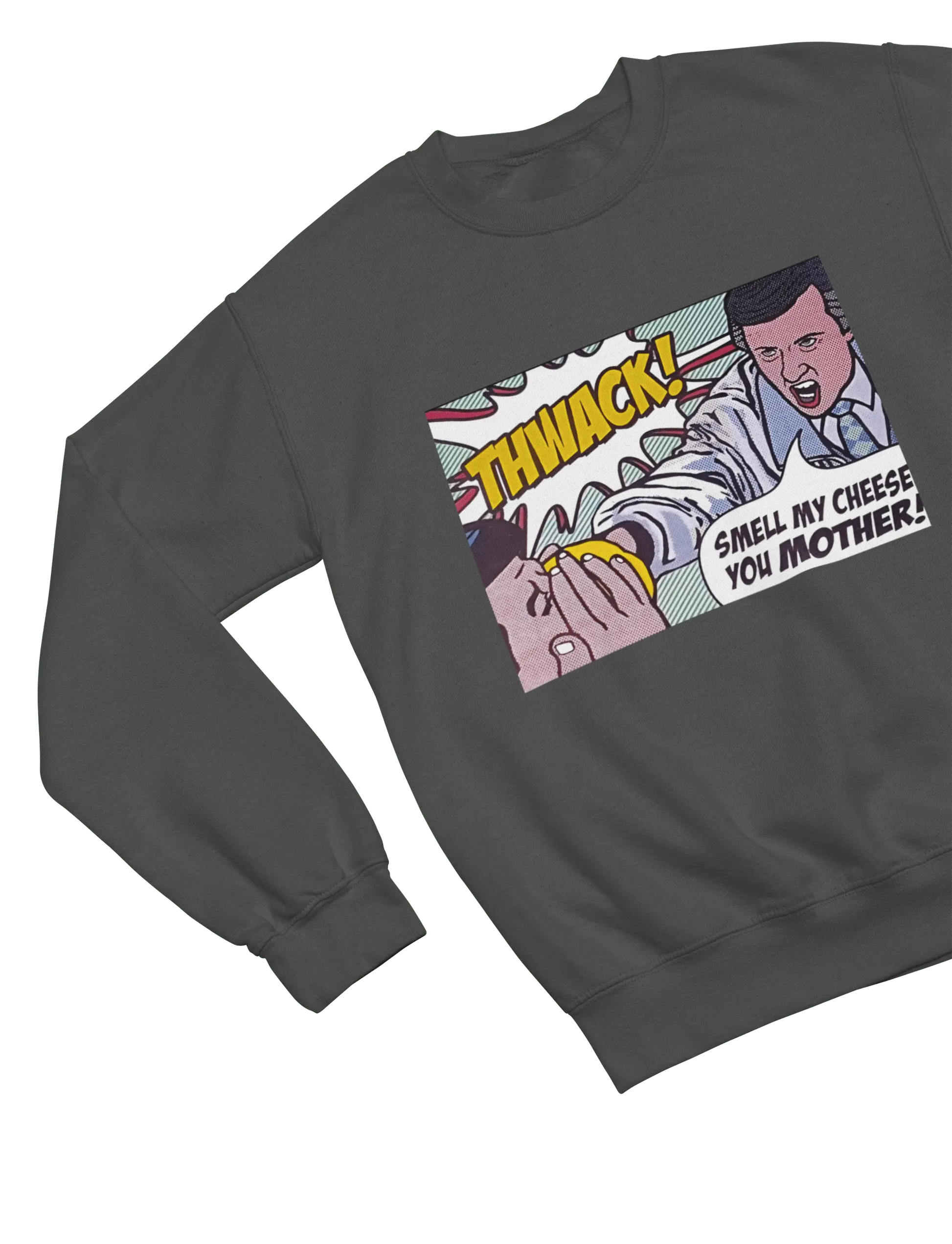 T-Shirts Alan Partridge Smell My Cheese Sweatshirt | Funny Parody Jumper Poster Kingz