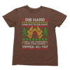 T-Shirts Die Hard Christmas Jumper & T-Shirt – Funny Yippee Ki-Yay Parody Poster Kingz