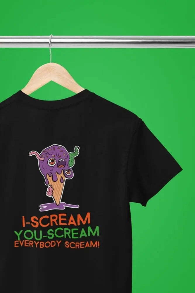 T-Shirts I-Scream You-Scream Tee T-Shirt Poster Kingz