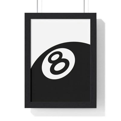 Wall Art 8 Ball Poster Print | Minimalist Streetwear Inspired Wall Art Poster Kingz