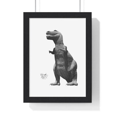 Wall Art Big and Meaty Dinosaur Poster | Bold Streetwear Graphic Wall Art Poster Kingz