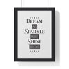 Wall Art Dream Big Poster Poster Kingz