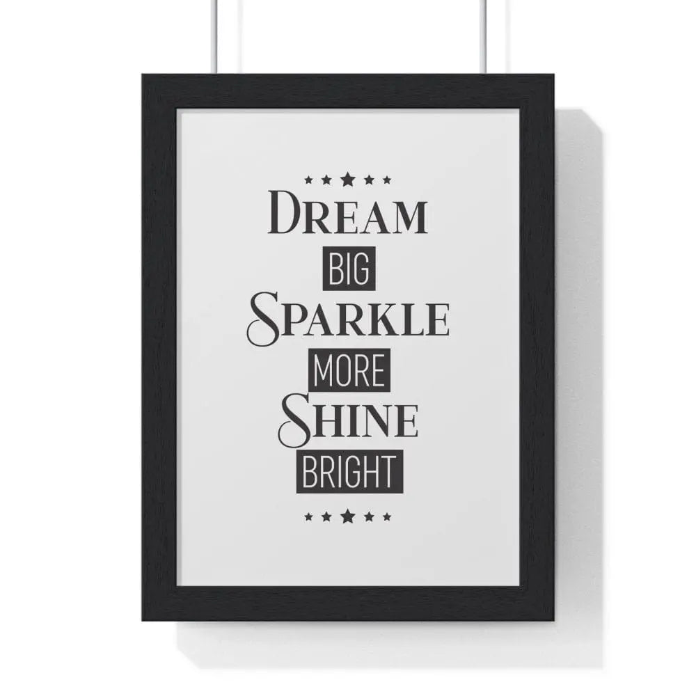 Wall Art Dream Big Poster Poster Kingz