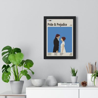 Framed Pride & Prejudice - Romance poster