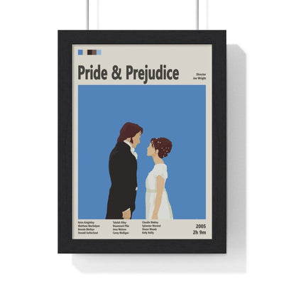 Framed Pride & Prejudice - Romance poster