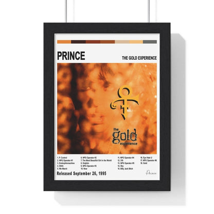 Prince - Album Cover Poster - Poster Kingz - A5 (unframed) - White - The Gold Experience