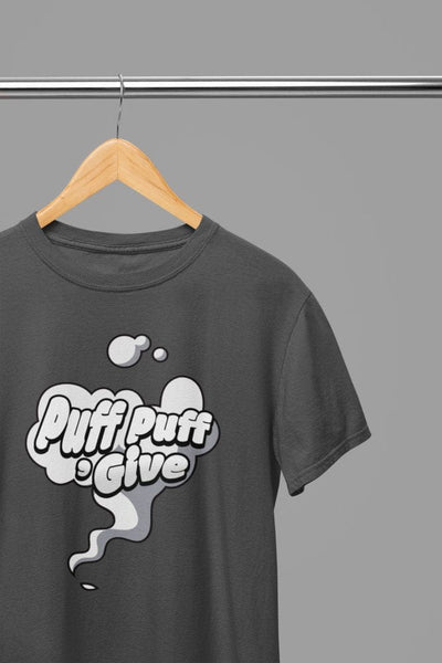 Black t-shirt with Puff Puff Give Quote Friday Movie /Sweatshirt