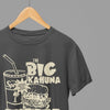 Blue t-shirt with Pulp Fiction Big Kahuna Burger Large Logo /Sweatshirt - Iconic Movie Merchandise