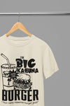White t-shirt with Pulp Fiction Big Kahuna Burger Large Logo /Sweatshirt - Iconic Movie Merchandise