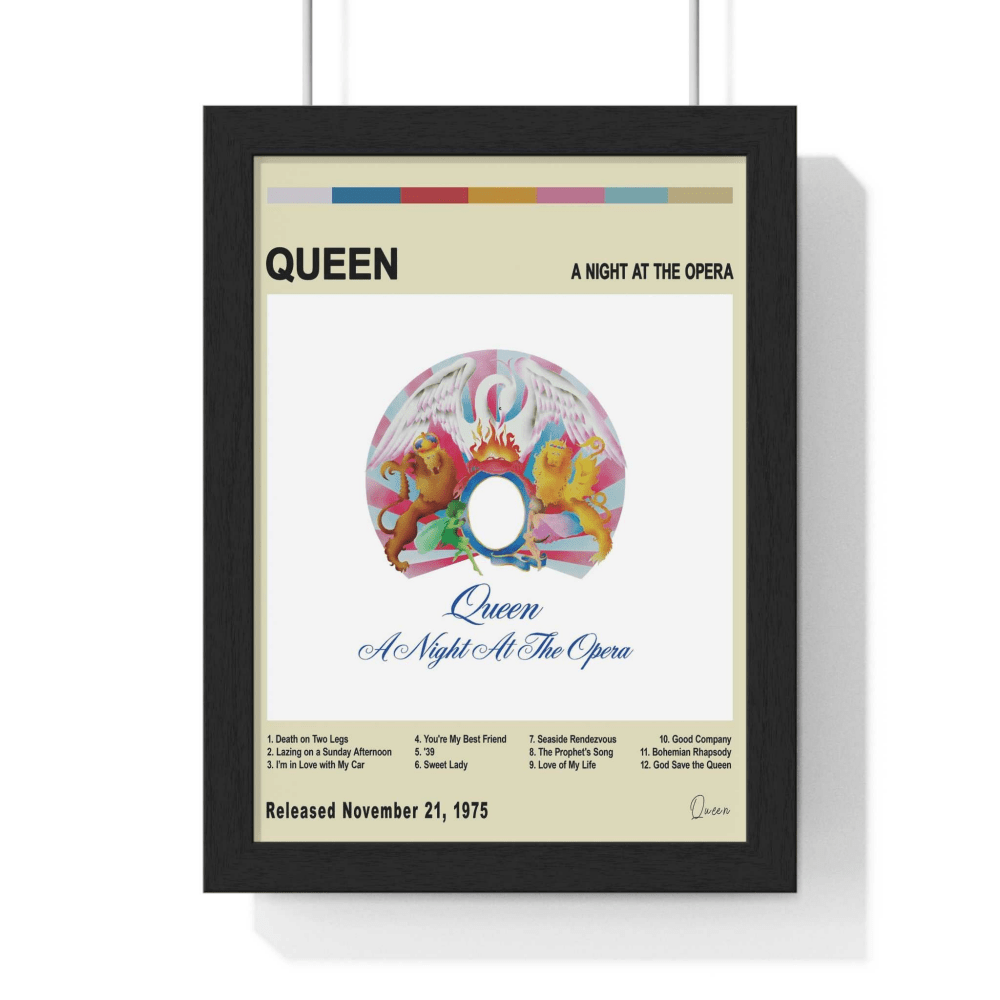 Queen Album Cover Poster - Poster Kingz