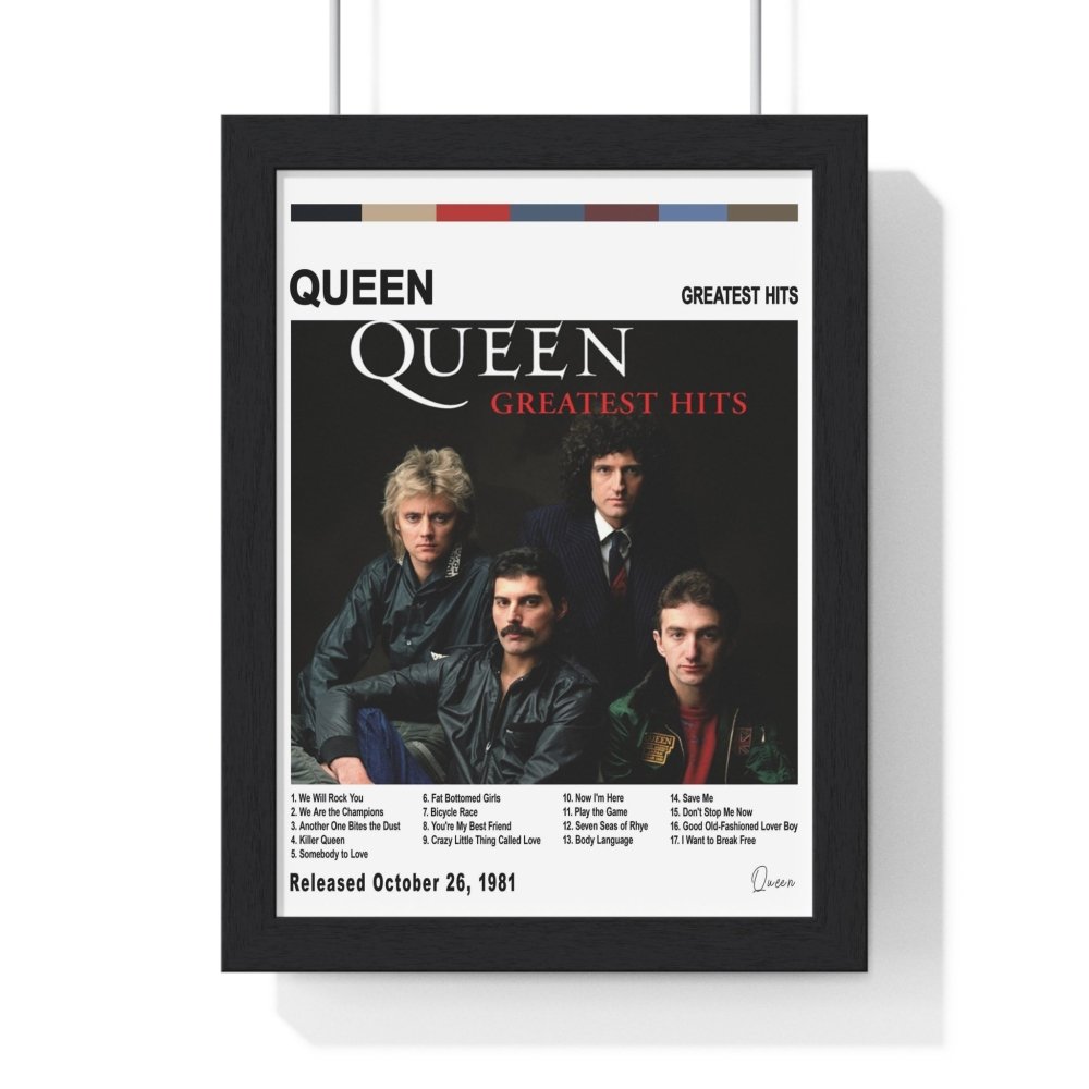 Queen Album Cover Poster - Poster Kingz