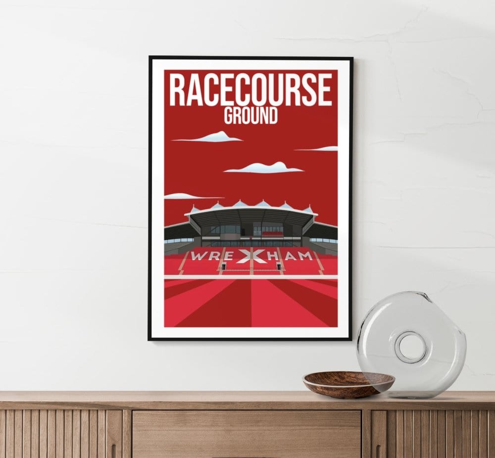 Framed Racecourse Ground poster