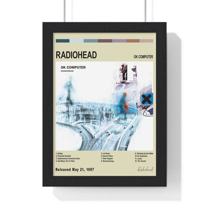 Radiohead - Album Cover Poster - Poster Kingz - A5 (unframed) - Vintage - OK Computer