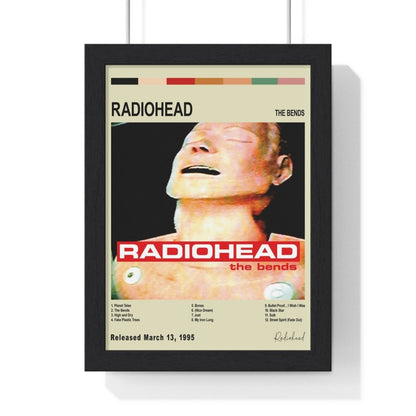 Radiohead - Album Cover Poster - Poster Kingz - A5 (unframed) - Vintage - The Bends