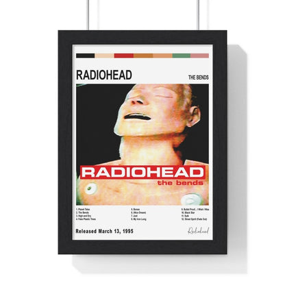 Radiohead - Album Cover Poster - Poster Kingz - A5 (unframed) - White - The Bends