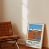 Framed Rangers Ibrox Stadium poster