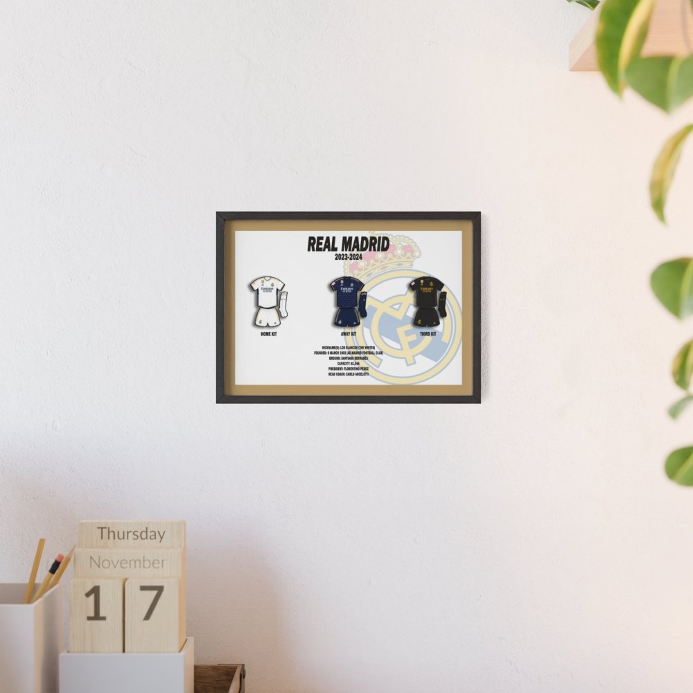 Real Madrid | 23/24 Football Print - Poster Kingz