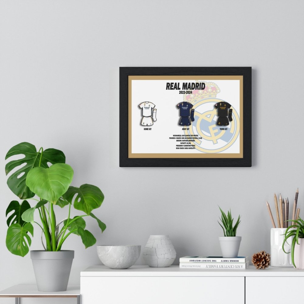 Real Madrid | 23/24 Football Print - Poster Kingz