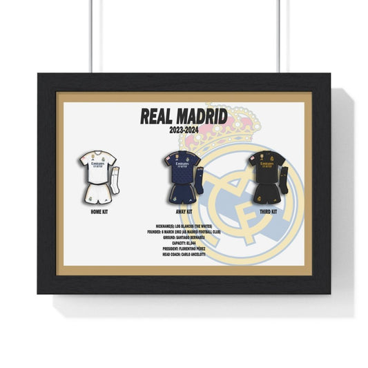 Real Madrid | 23/24 Football Print - Poster Kingz