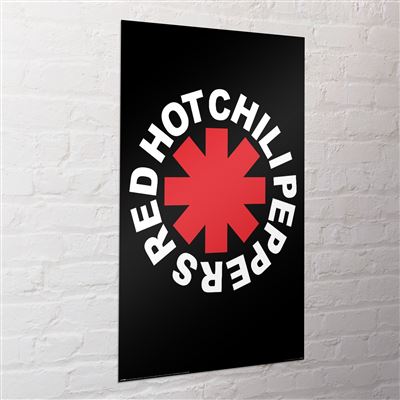Red Hot Chili Peppers Asterisk Logo Maxi Poster poster wall art print UK home decor