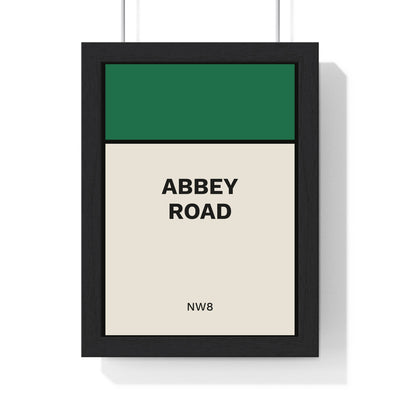 Personalised Street Sign Print | Custom Monopoly Style Poster