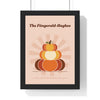 Retro 70s Pumpkin Print - blush colourway with a family headline