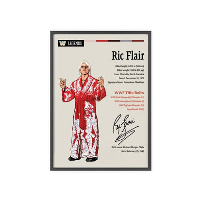 Ric Flair Wrestling Poster - Poster Kingz