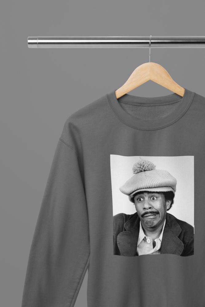 Richard Pryor - T-Shirt/Sweatshirt - Poster Kingz - S - Grey - Sweatshirt