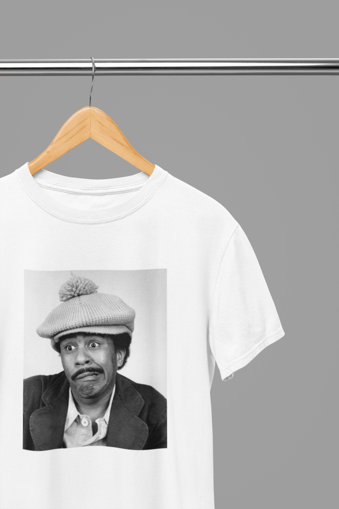 Richard Pryor - T-Shirt/Sweatshirt - Poster Kingz - S - White - T-Shirt