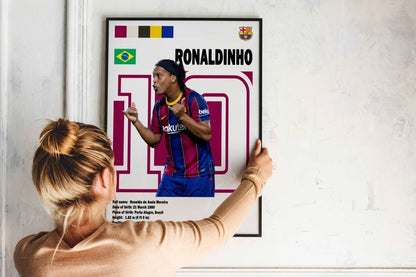 Ronaldinho Poster - Poster Kingz