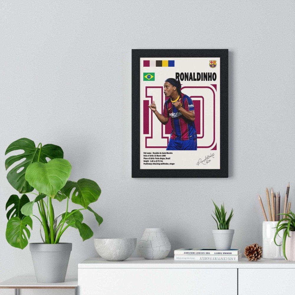 Ronaldinho Poster - Poster Kingz