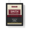 Personalised Railway Station Sign Print - framed print