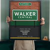 Personalised Railway Station Sign Print - Lifestyle - held up in a bright room