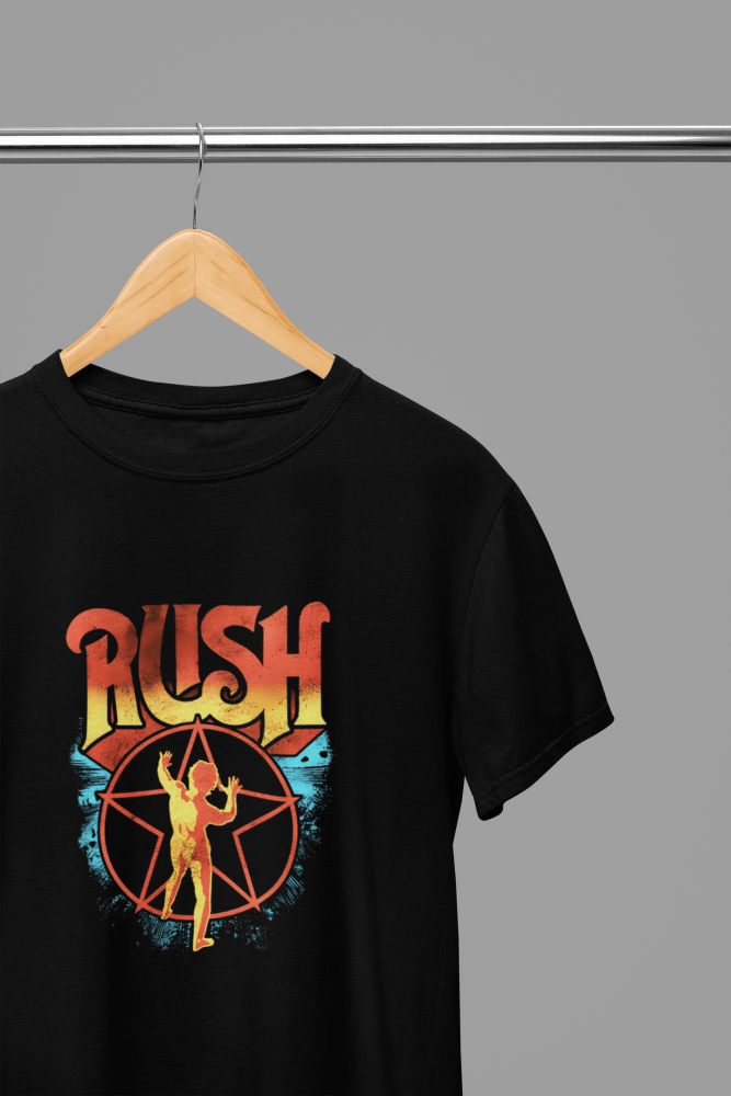 Rush T-Shirt/Sweatshirt - Poster Kingz - S - Design 1 T-Shirt - Black