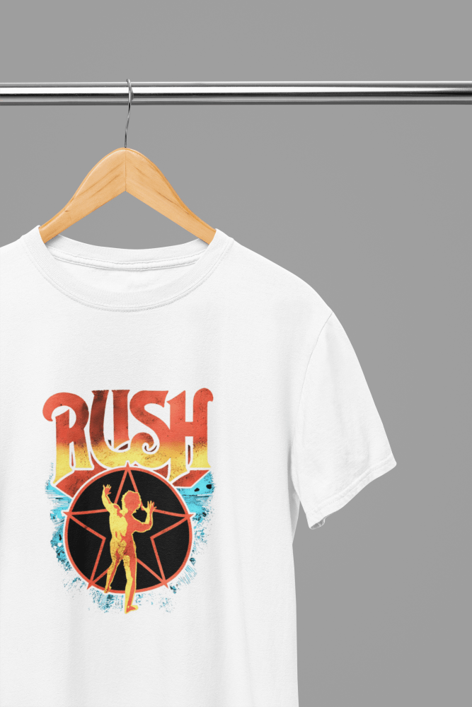 Rush T-Shirt/Sweatshirt - Poster Kingz - S - Design 1 T-Shirt - White