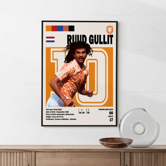 Ruud Gullit Poster - Poster Kingz