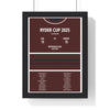 Framed Ryder Cup 2025 Bethpage Black Print print