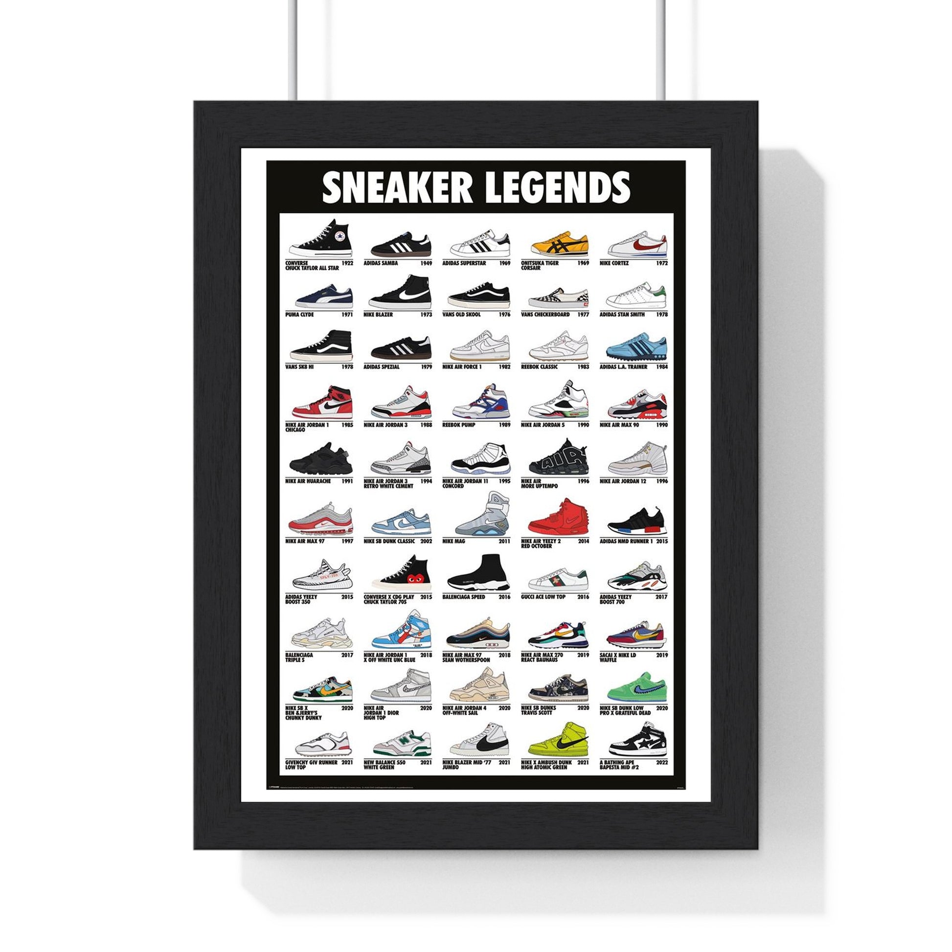 Sneaker Legends Maxi Poster