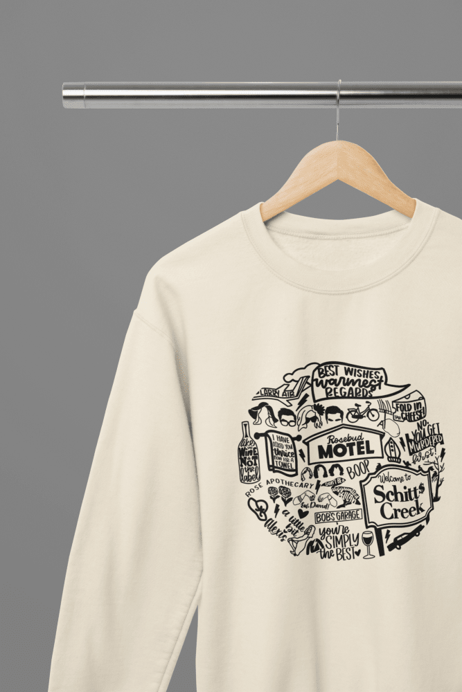 Sand t-shirt with Schitts Creek - TV Show /Sweatshirt