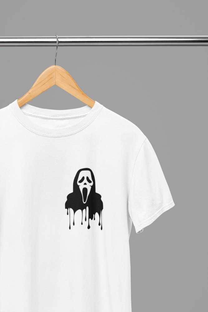 Scream Ghost Face Logo Halloween Movie T-Shirt/Sweatshirt - Poster Kingz