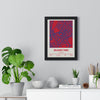 Framed Selhurst Park Stadium map print