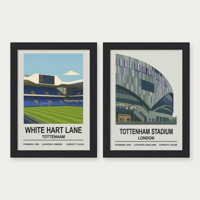 Tottenham Hotspur Then & Now Stadium Set