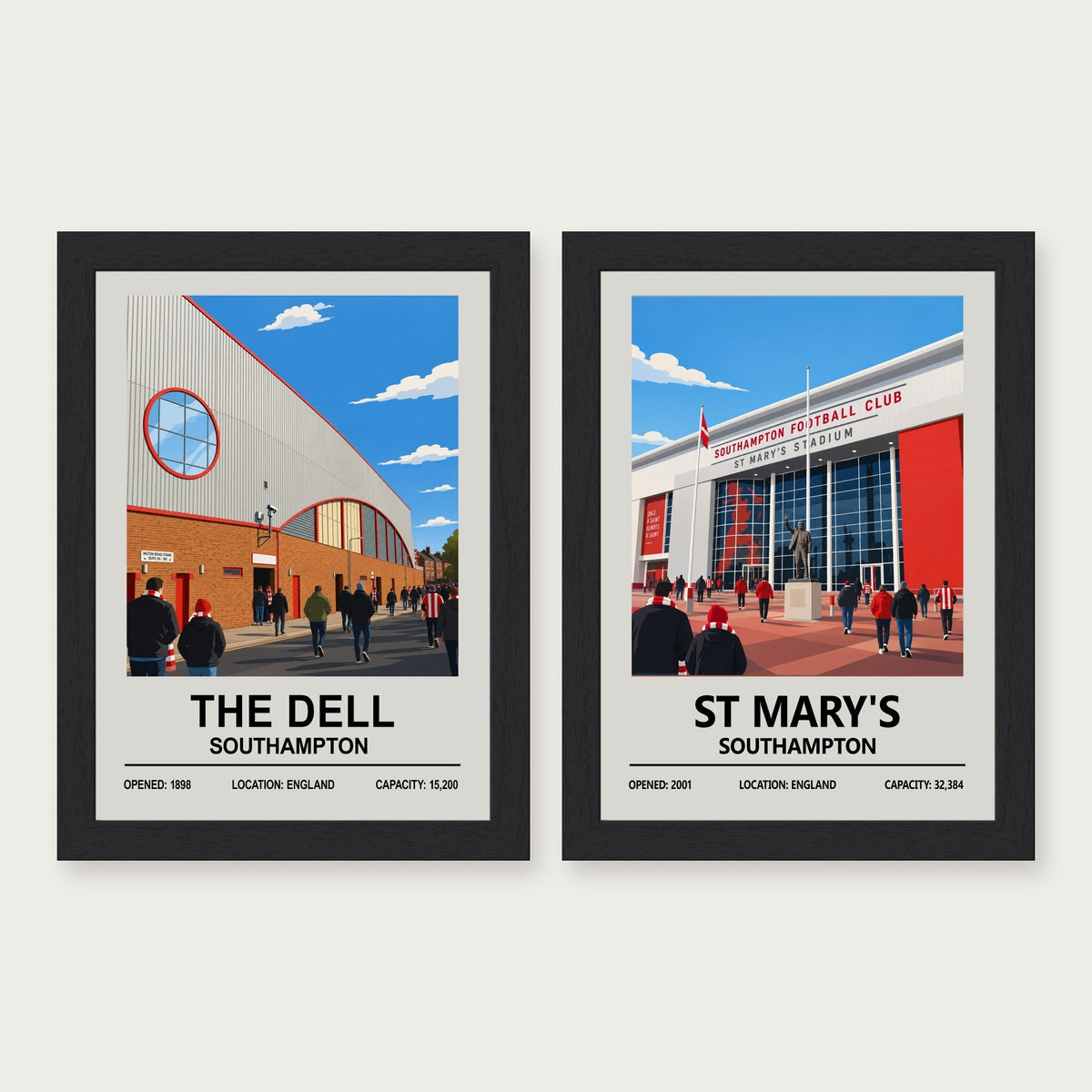 Southampton Then & Now Stadium Set