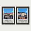 Bolton Wanderers Then & Now Stadium Set