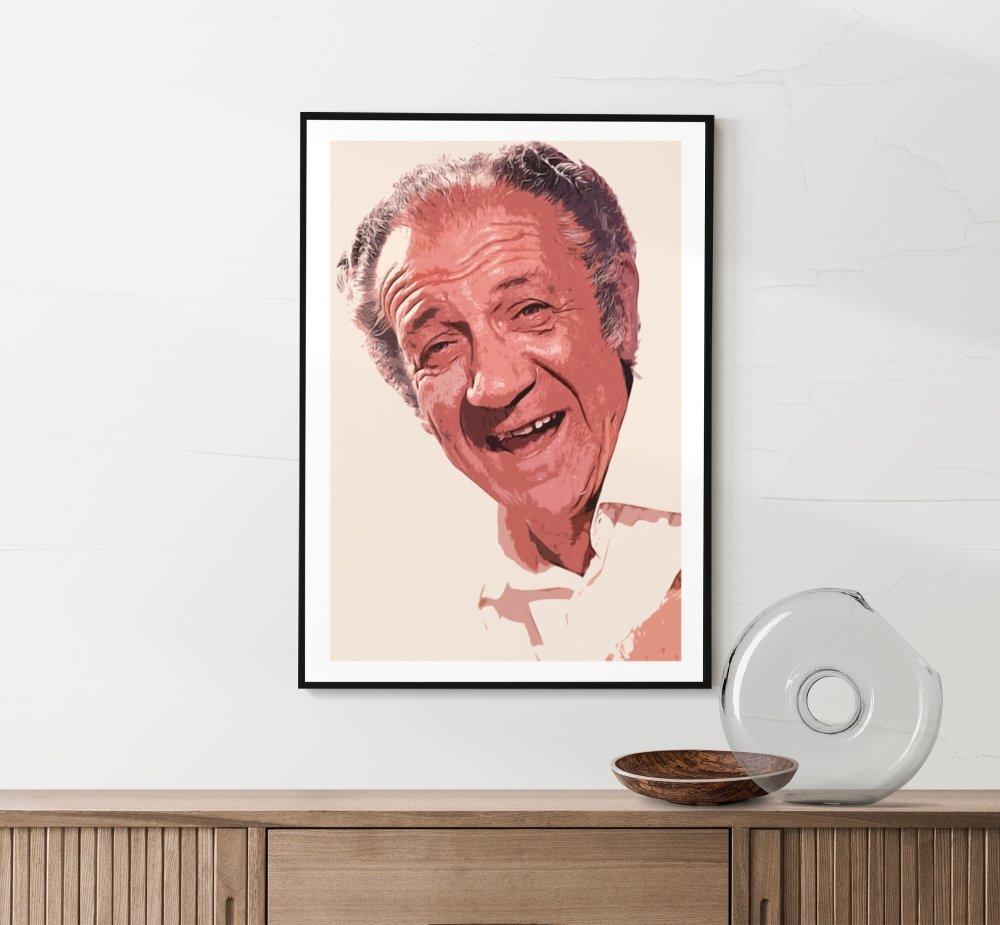 Sid James 1960s Poster - Poster Kingz