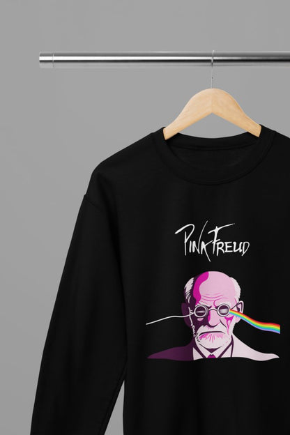 Sigmund Pink Freud Dark Side Of the Moon T-Shirt/Sweatshirt - Poster Kingz