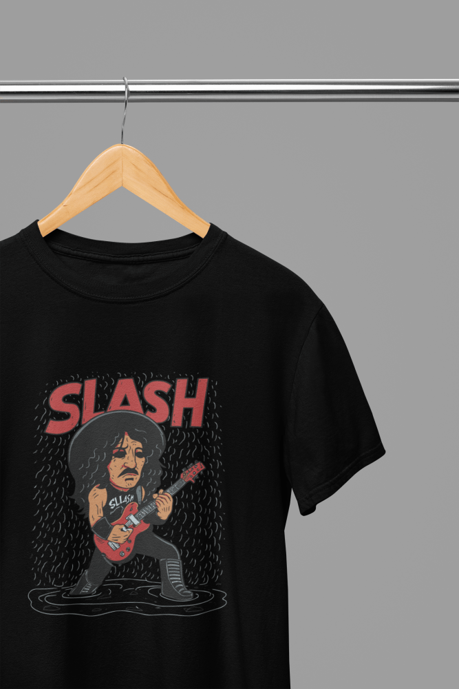 Slash T-Shirt/Sweatshirt - Poster Kingz - S - Design 1 T-Shirt - Black