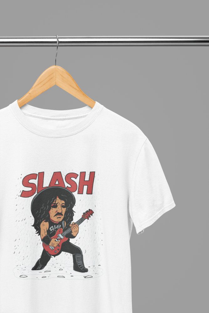 Slash T-Shirt/Sweatshirt - Poster Kingz - S - Design 1 T-Shirt - White