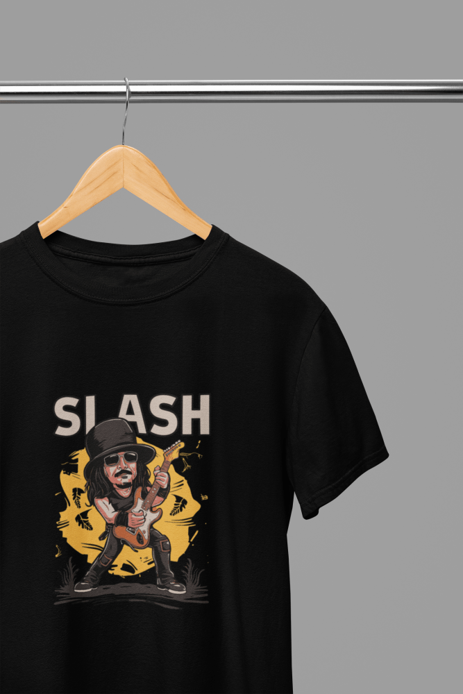 Slash T-Shirt/Sweatshirt - Poster Kingz - S - Design 2 T-Shirt - Black